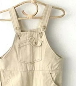 Toddler cotton overalls